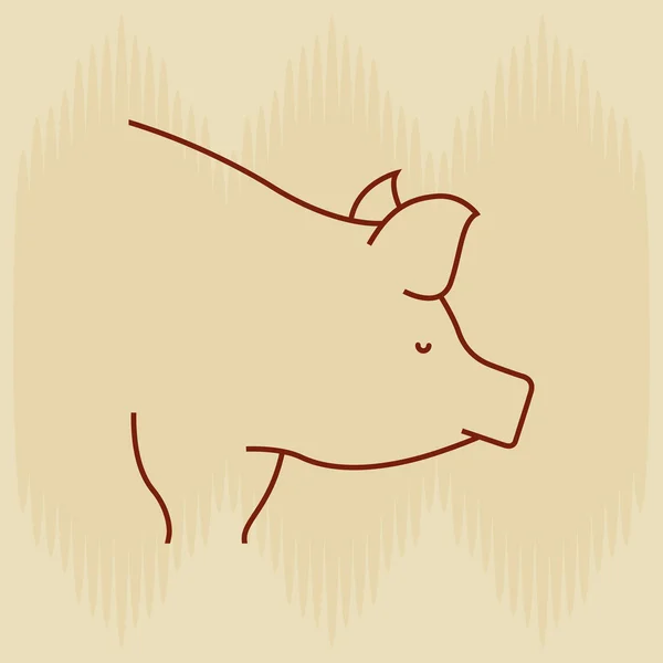 Gestaltung von Tierfarmen Stockillustration