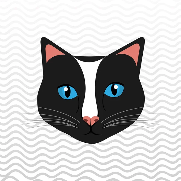 Lindo gato diseño Ilustraciones de stock libres de derechos