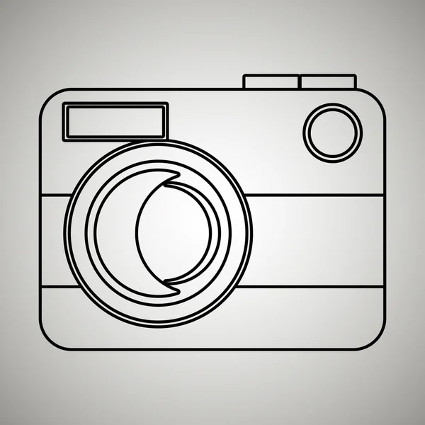 Retro camera design — Stockvector