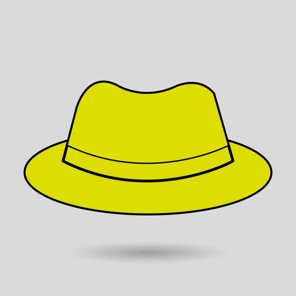 帽子アイコン デザイン — ストックベクタ