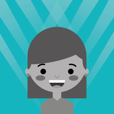 kadın avatar tasarım