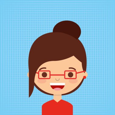 kadın avatar tasarım