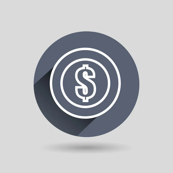 Diseño de icono de dinero — Vector de stock