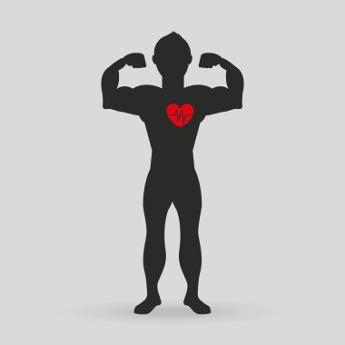 spor salonu spor simgesi tasarım