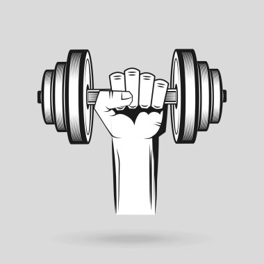 spor salonu spor simgesi tasarım