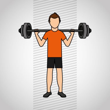 spor salonu spor simgesi tasarım