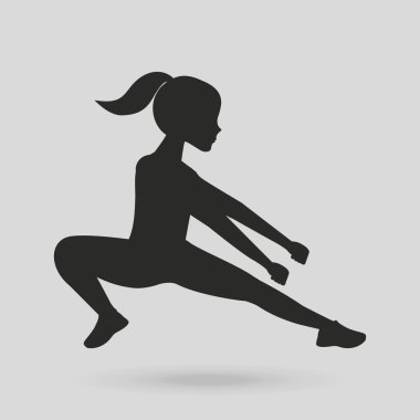 spor salonu spor simgesi tasarım