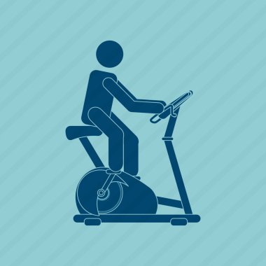 spor salonu spor simgesi tasarım