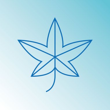 Yaprak simgesi tasarım