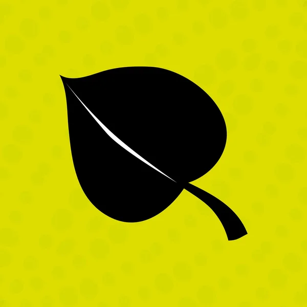 Leaf icon  design — Stock Vector