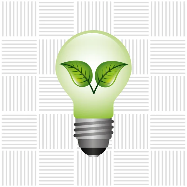 Diseño de energías renovables — Vector de stock