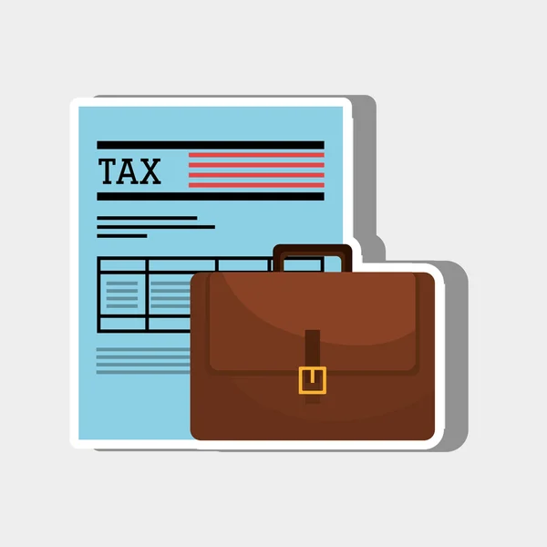 Φορολογικές χρόνο σχεδιασμού — Διανυσματικό Αρχείο