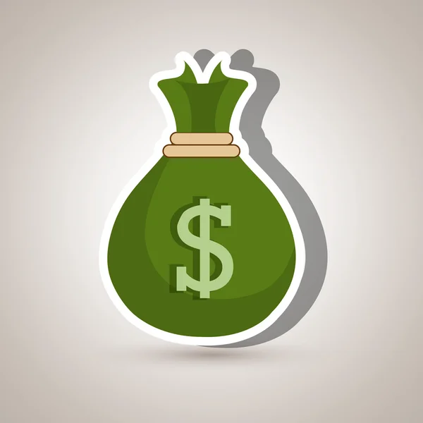 Money icon design — Stock Vector