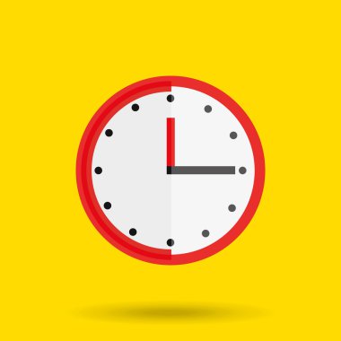 Saat simgesi tasarım