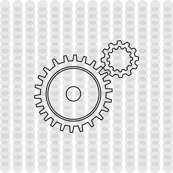 Design der Schaltgetriebe — Stockvektor