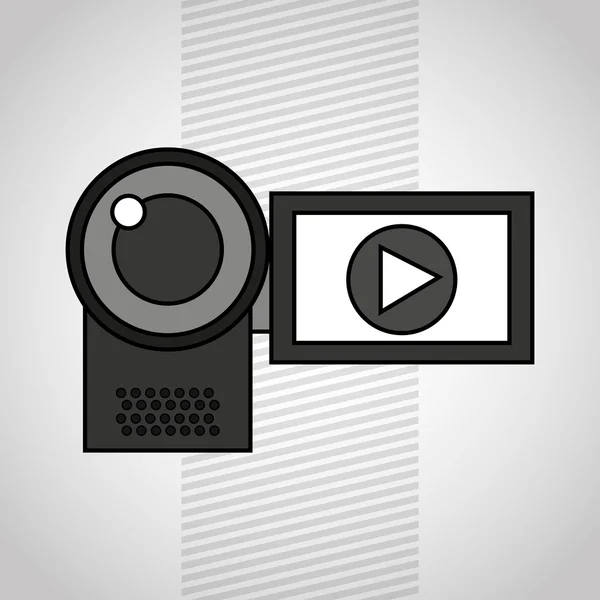 Videokamera-Design — Stockvektor