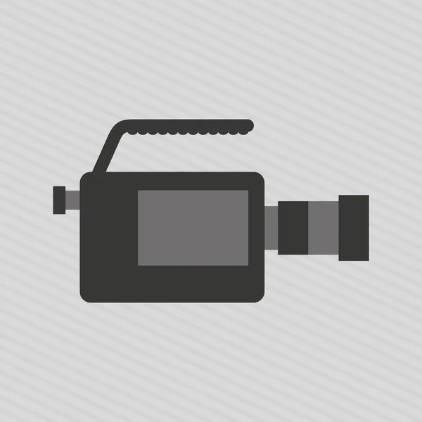 Design della videocamera — Vettoriale Stock