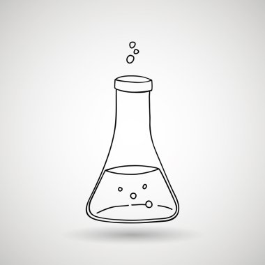 Bilim simgesi tasarımı