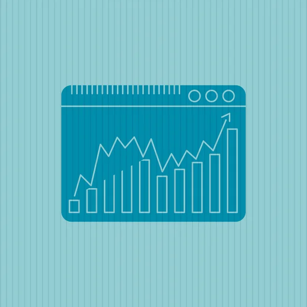 Design de ícone de computador —  Vetores de Stock