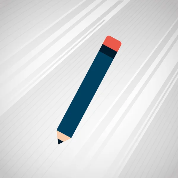 Bleistift-Icon-Design — Stockvektor