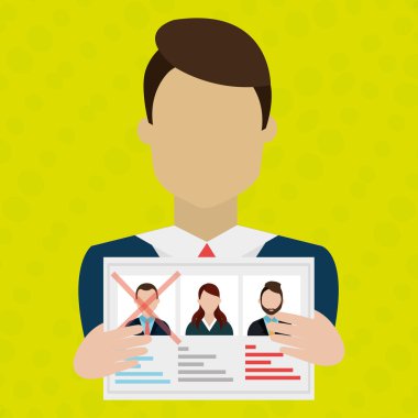 seçimleri simgesi tasarım