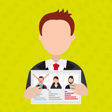 seçimleri simgesi tasarım