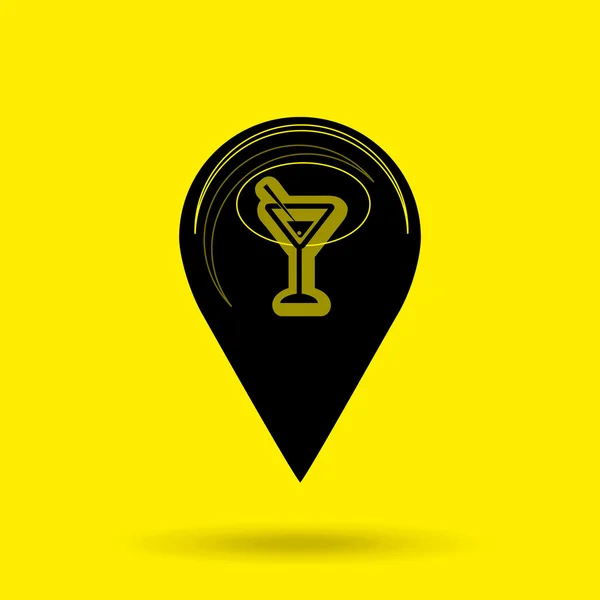 Conception de service GPS — Image vectorielle