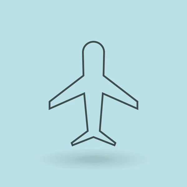 Diseño de terminal de aeropuerto — Vector de stock