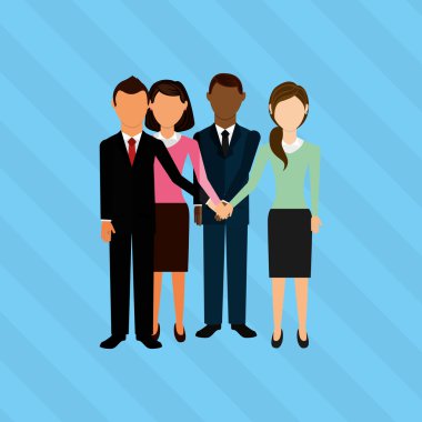 Ekip çalışması kavramı tasarım