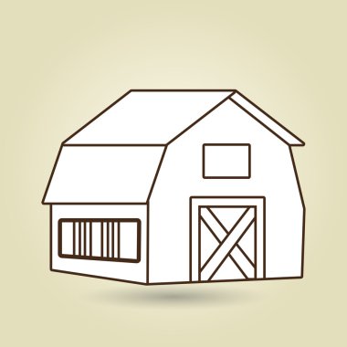 çiftlik taze simgesi tasarım