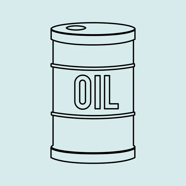 Σχεδιασμός βιομηχανία πετρελαίου — Διανυσματικό Αρχείο