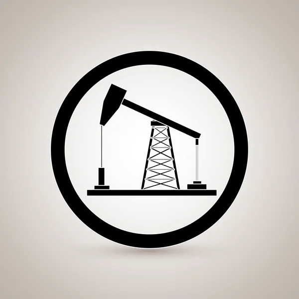 Oil industry design — Stock Vector