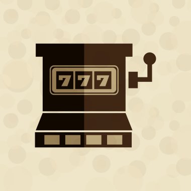 Casino oyun simgesi tasarım