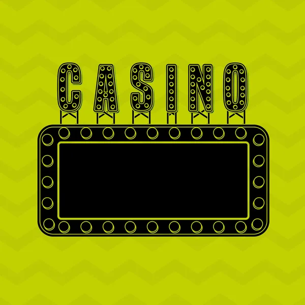 Casino jogo ícone design —  Vetores de Stock