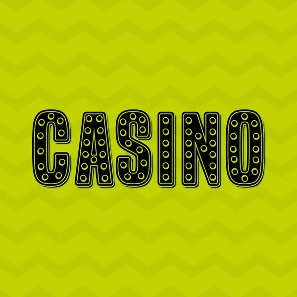 Casino jogo ícone design —  Vetores de Stock