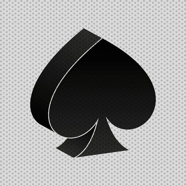 Casino spel pictogram ontwerp — Stockvector