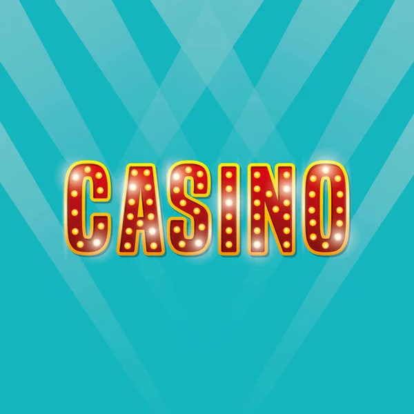 Καζίνο παιχνίδι εικονίδιο σχεδιασμός — Διανυσματικό Αρχείο