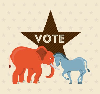 Election Day design clipart