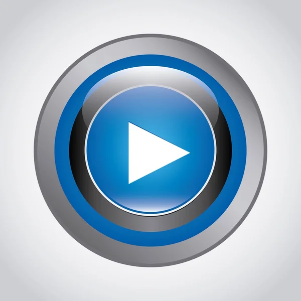 Media player design — Stockvector