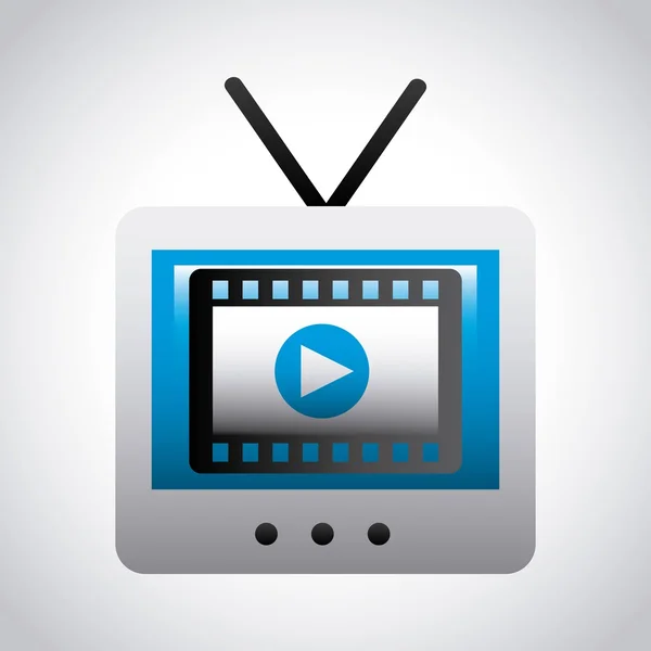 Design de media player — Vetor de Stock