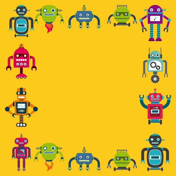 Diseño de concepto robot — Archivo Imágenes Vectoriales