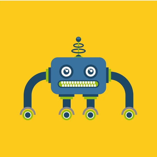 Robot concept design — Stock Vector