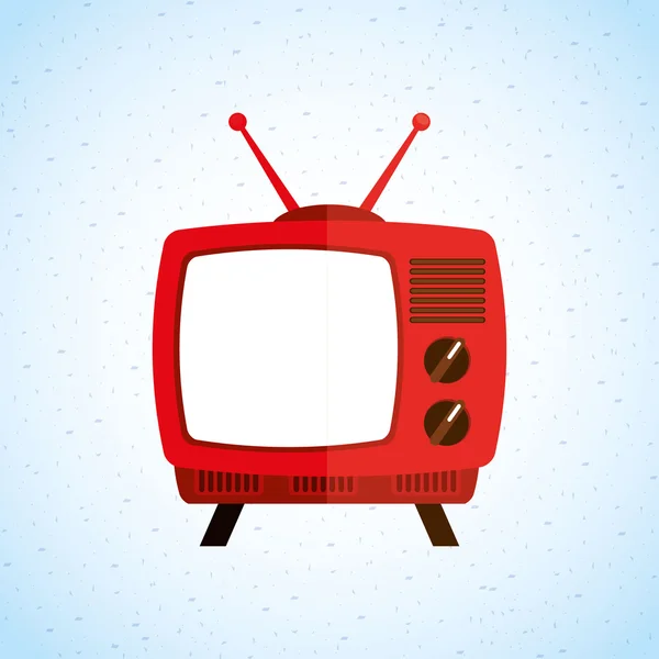 Design icône TV — Image vectorielle