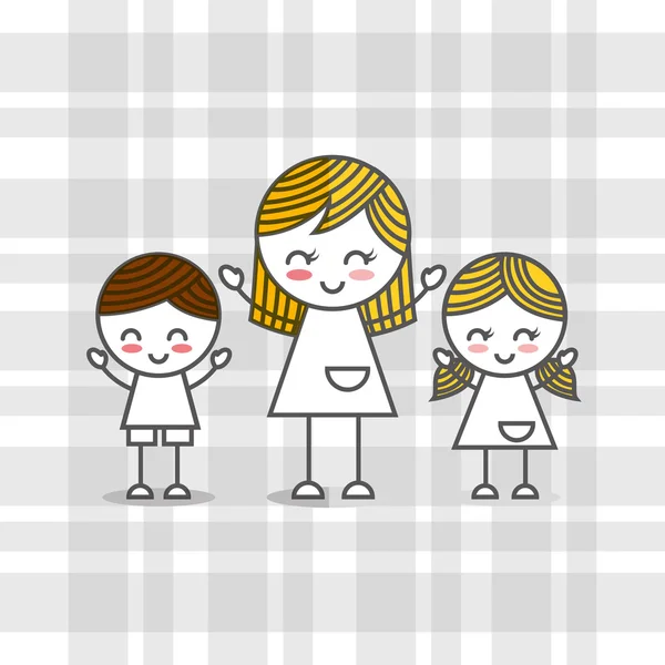Щасливий дизайн дня матерів — стоковий вектор