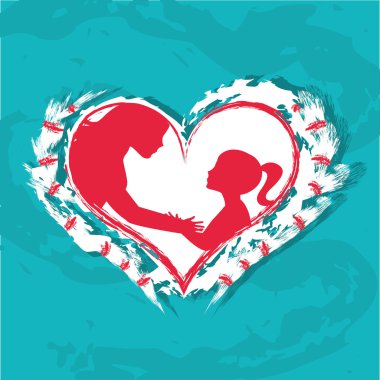 Mutlu anneler günü tasarım