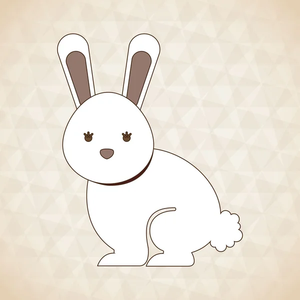 Söt kanin design — Stock vektor