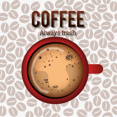 Lezzetli kahve tasarım