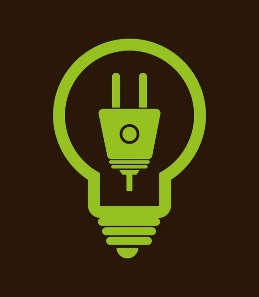 Diseño de energías renovables — Vector de stock