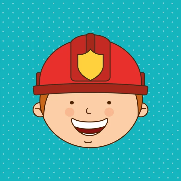 Werknemer avatar ontwerp — Stockvector