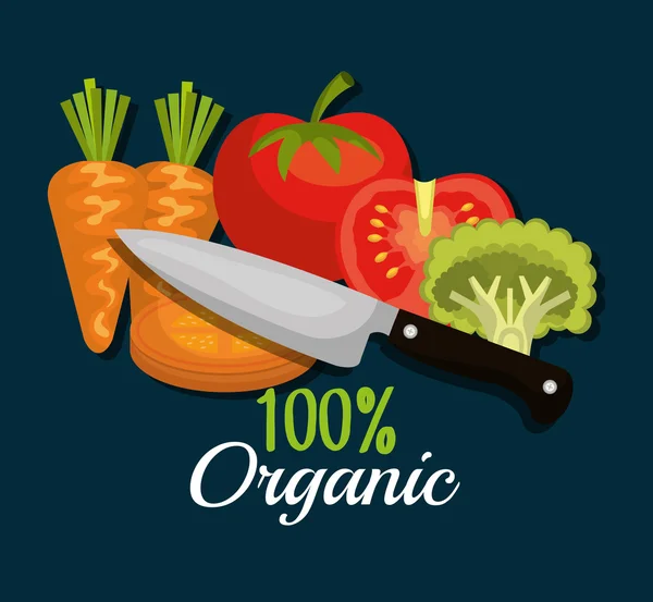 Healthy food  design — Stock Vector